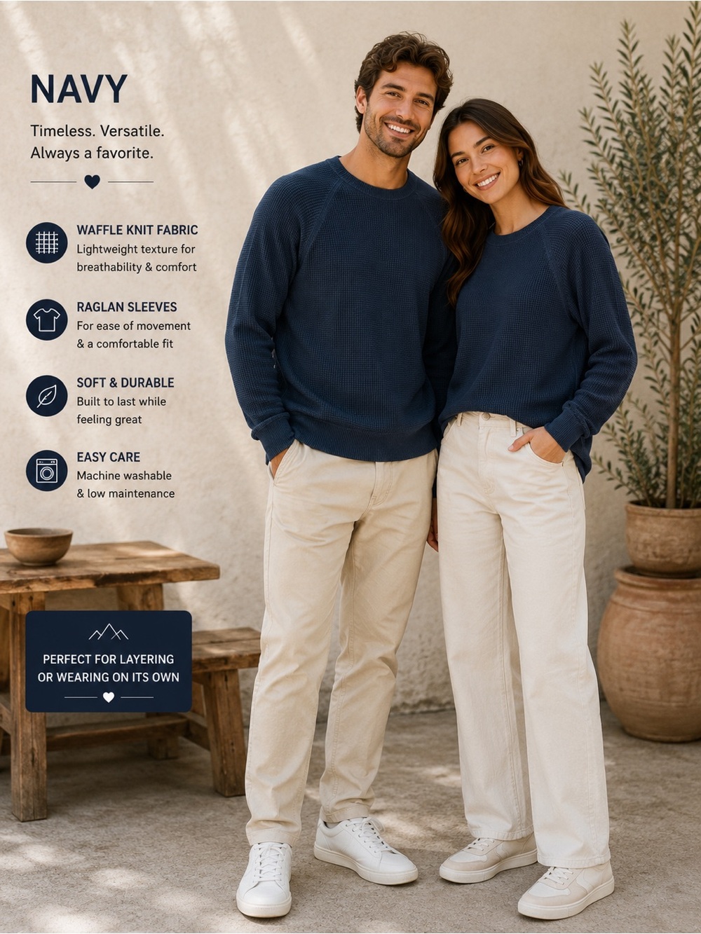 J. Crew Men’s Slate Blue V-Neck Sweater
